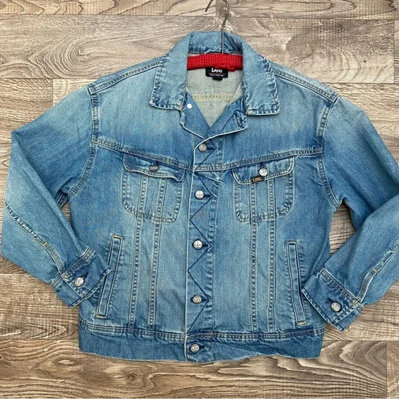 90s Vintage Lee Denim Trucker Jean Jacket